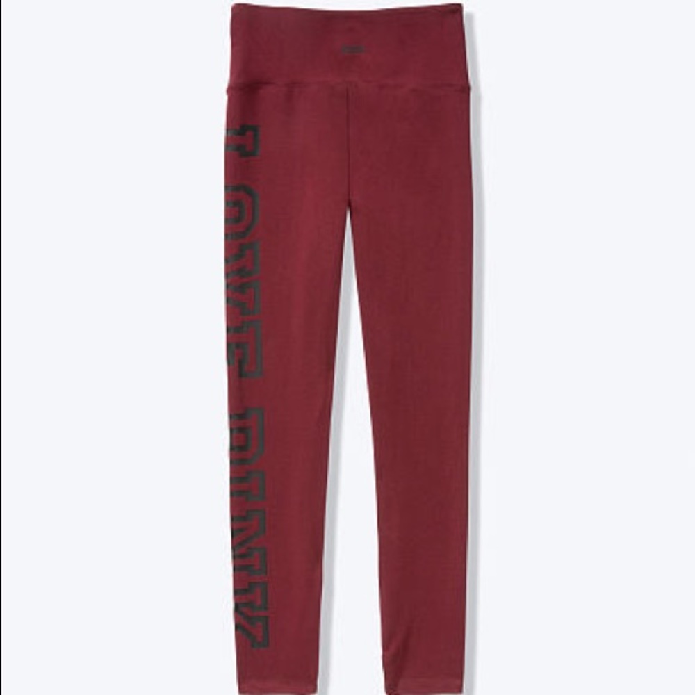 NWT Victoria’s Secret Pink high waisted leggings - Picture 4 of 5